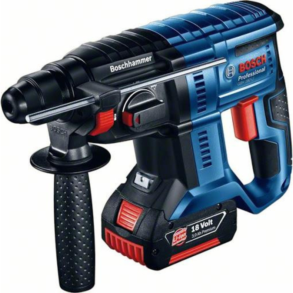 Перфоратор акумуляторний Bosch Professional GBH 180-LI SDS-Plus 18В акб 1x4А·год 2Дж 2.3кг
