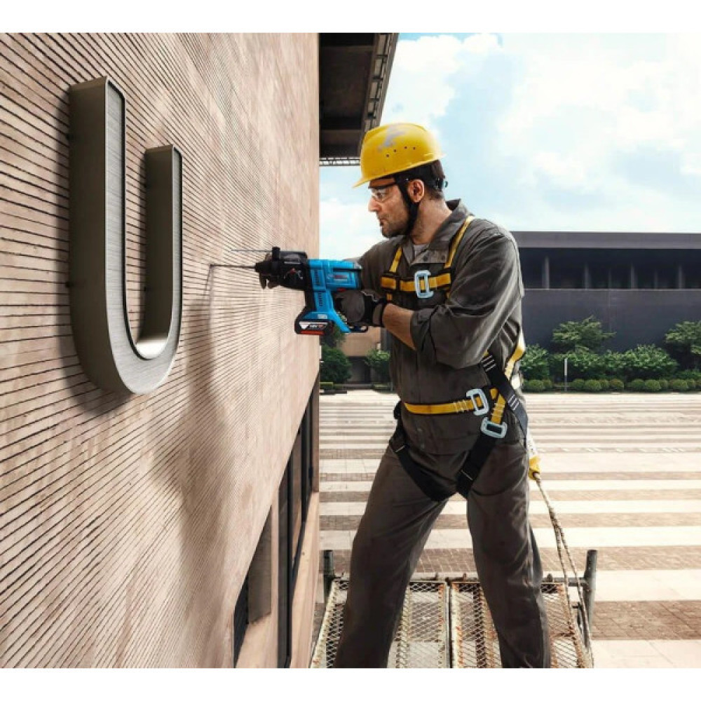 Перфоратор акумуляторний Bosch Professional GBH 180-LI SDS-Plus 18В акб 1x4А·год 2Дж 2.3кг