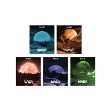 Зошит Kite NASA, 24 аркуші, клітинка (NS25-238)