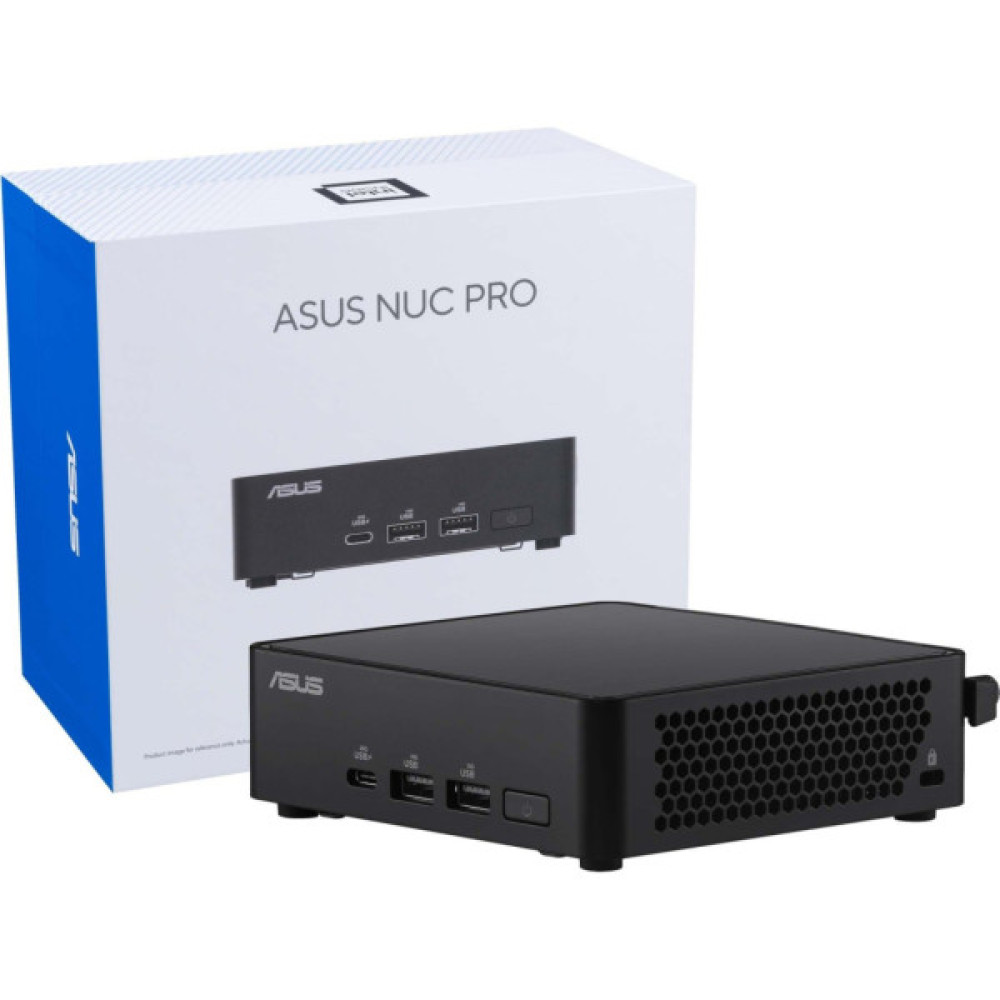 Комп'ютер ASUS NUC 14 Pro Slim Kit RNUC14RVKI300002I / Core 3 100U, EU Cord (90AR0062-M00040)