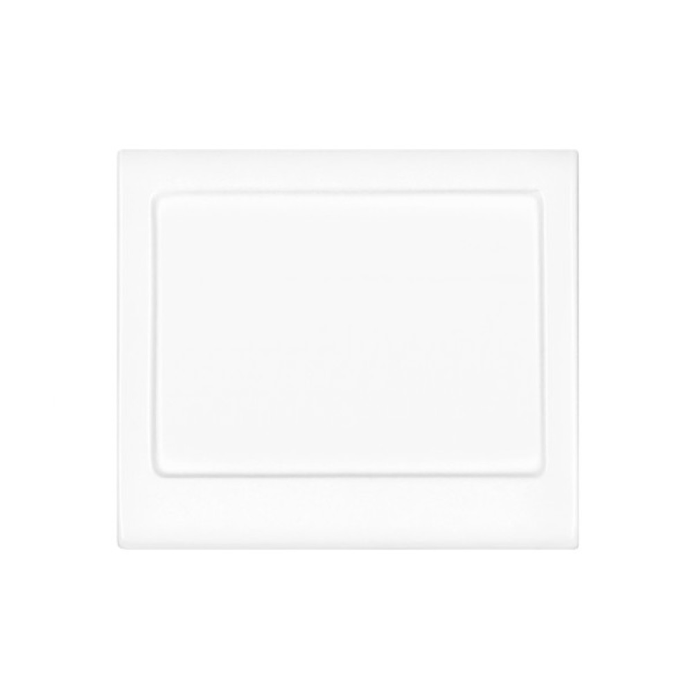 Раковина, умивальник ARDESTO Charlie, штучний камінь, прямокут., з отвором для змішувача, без переливу, 595х595х115мм, накладний, білий