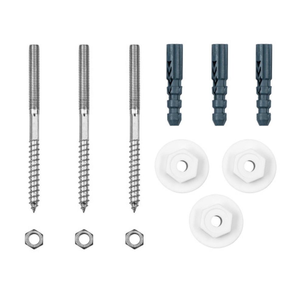 Раковина, умивальник ARDESTO Charlie, штучний камінь, прямокут., з отвором для змішувача, без переливу, 595х595х115мм, накладний, білий