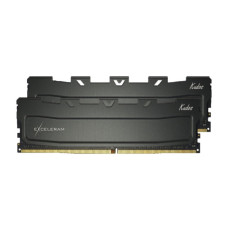 Модуль пам'яті для комп'ютера DDR4 32GB (2x16GB) 3200 MHz Black Kudos eXceleram (EKBLACK4323216XD) Модуль пам'яті для комп'ютера DDR4 32GB (2x16GB) 3200 MHz Black Kudos eXceleram (EKBLACK4323216XD)