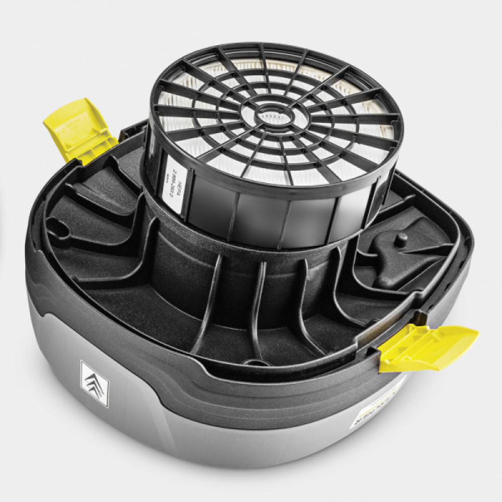Пилосос професійний Karcher NT 65/2 Ap, двомоторний, 2760Вт, 254мБар, контейнер 65л, 20кг