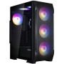 Корпус Zalman N7PLUSV2 з БЖ ZM700-LX3  1xUSB3.0, 2xUSB2.0, 6x120мм Rainbow RGB, 1x120мм, VGA 340мм, LCS ready, TG Side Window, ATX, чорний