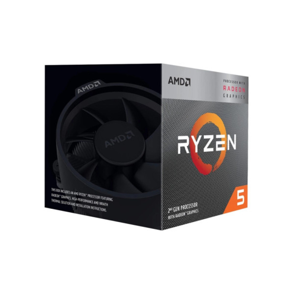 Процесор AMD Ryzen 5 3400G (YD3400C5FHSBX)