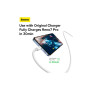 Дата кабель USB 2.0 AM to USB-C 2.0m Superior Fast Charging 60W white Baseus (CAYS001002) Дата кабель USB 2.0 AM to USB-C 2.0m Superior Fast Charging 60W white Baseus (CAYS001002)