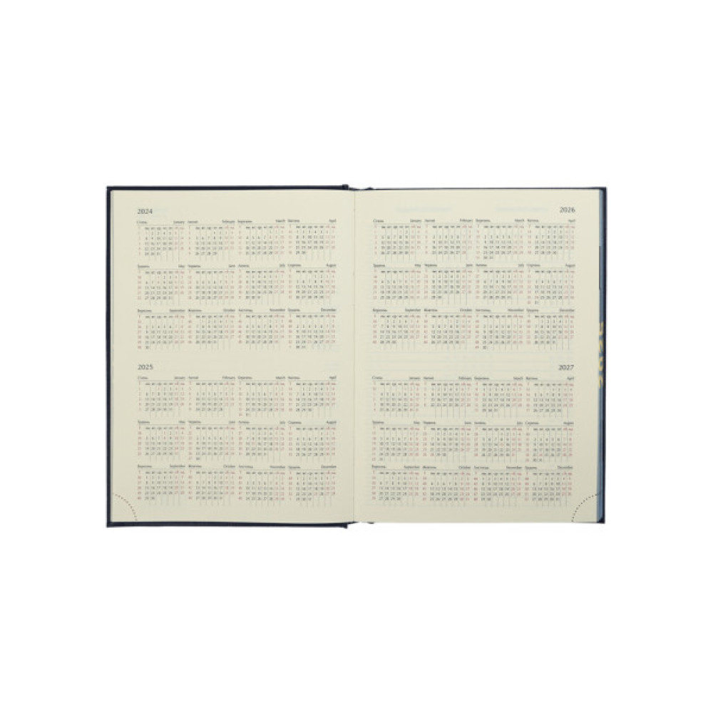 Тижневик Buromax датований 2025 Strong A5 на 336 сторінок Червоний (BM.2129-05)