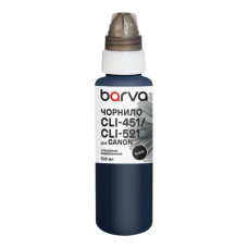 Чорнило Barva Canon CLI-426/CLI-451/CLI-521 100 мл, special, black (C521-285e)