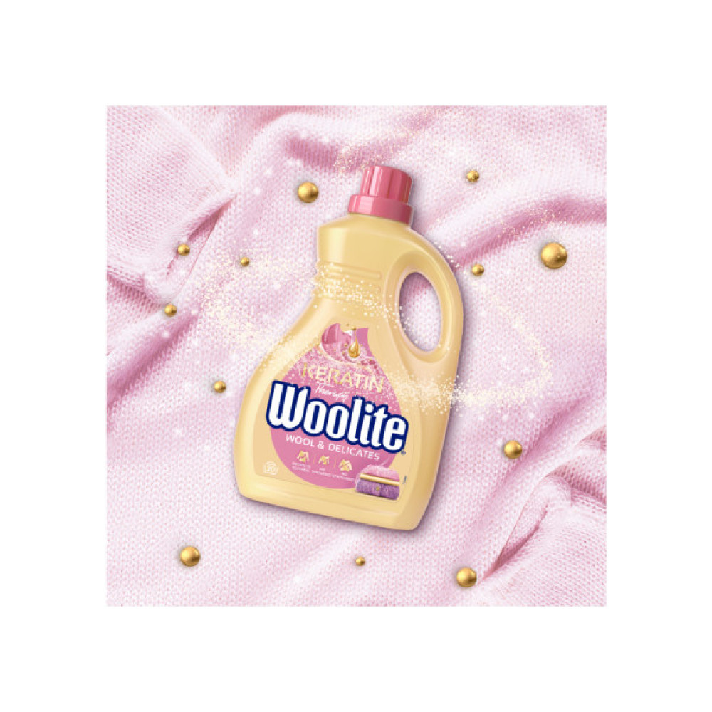 Гель для прання Woolite Для вовни та делікатних тканин З кератином 1.8 л (5900627090468)