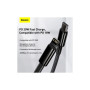 Дата кабель USB-C to Lightning 2.0m Tungsten Gold Fast Charging, PD 20W black Baseus (CATLWJ-A01) Дата кабель USB-C to Lightning 2.0m Tungsten Gold Fast Charging, PD 20W black Baseus (CATLWJ-A01)