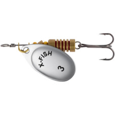 Блешня X-Fish Stark 6.5g 3 Silver (1917.05.71)