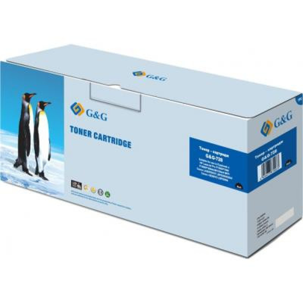 Картридж G&G Canon 728, MF4550/4570/4580/MF4410/ 430/4450/4730/4750 (G&G-728)