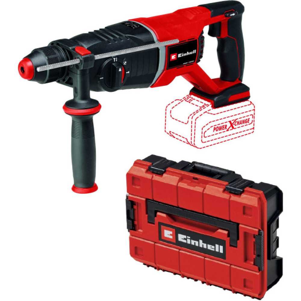 Перфоратор акумуляторний Einhell Professional TP-HD 18/26 D Li BL - Solo PXC 18В 2.6Дж 2.9кг кейс без АКБ та ЗП