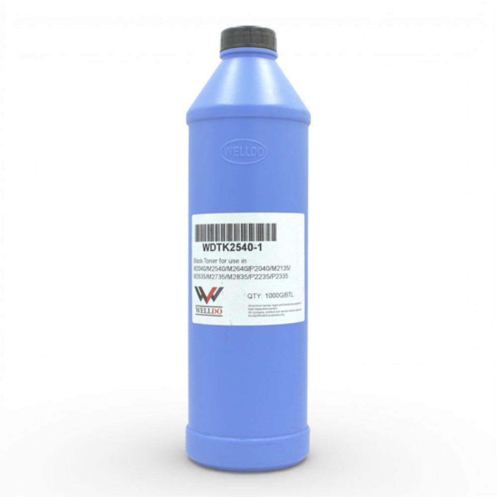 Тонер Kyocera ECOSYS M2040/2135/2540/TK-1150/TK-1160/TK-1170, 1kg Welldo (WDTK2540-1)