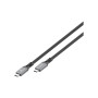 Дата кабель USB-C to USB-C 0.3m USB4 240W 8K60Hz 40Gbps Cablexpert (CCBP-USB4-CMCM240-0.3M)