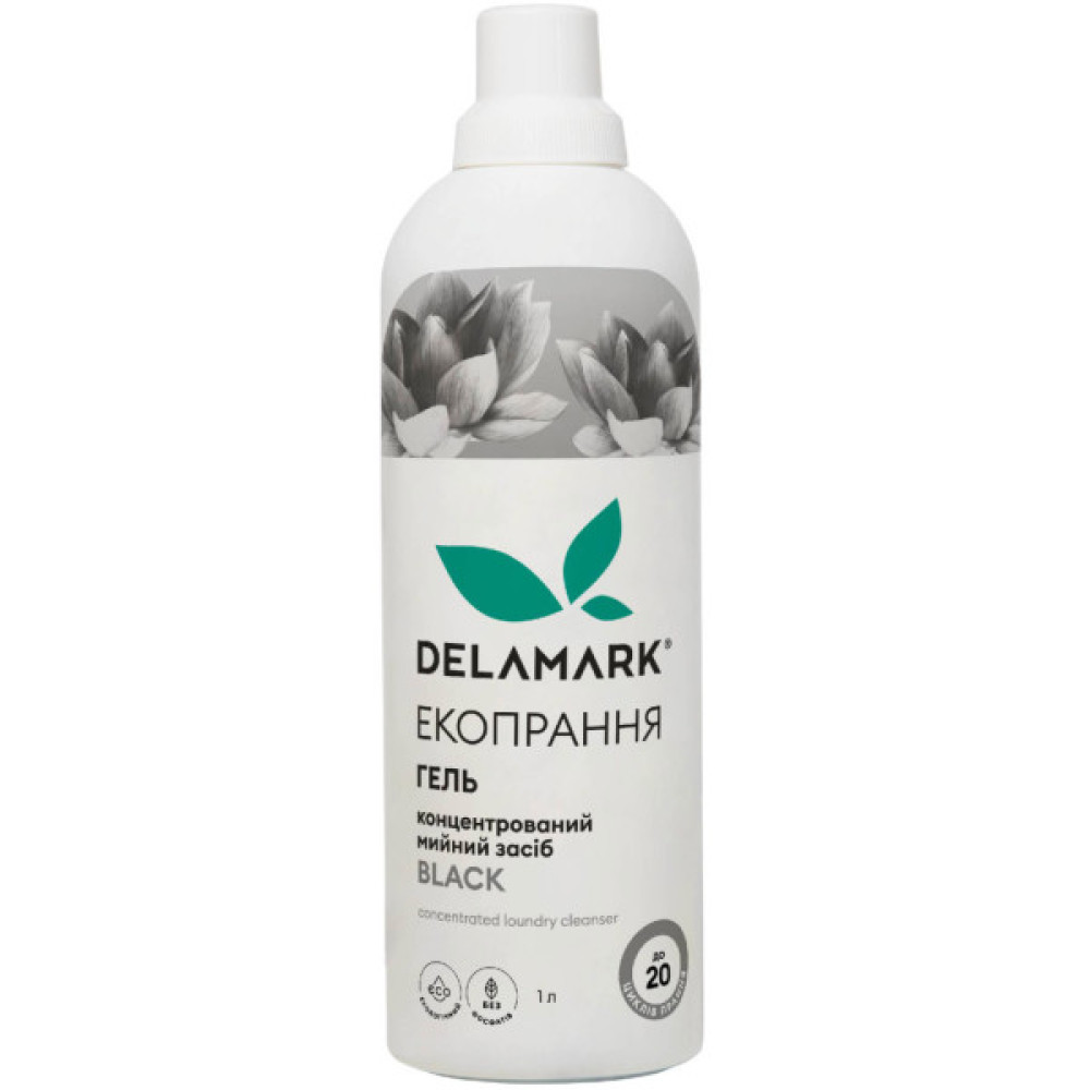 Гель для прання DeLaMark Black 1 л (4820152330185) Гель для прання DeLaMark Black 1 л (4820152330185)