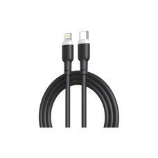 Дата кабель USB-C to Lightning 1.0m 20W liquid silicone NB208A black XO (6920680826810)