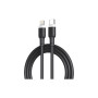 Дата кабель USB-C to Lightning 1.0m 20W liquid silicone NB208A black XO (6920680826810)
