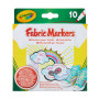 Фломастери Crayola Набір Washable Тонка лінія для малювання на тканині 10 шт (256353.012) Фломастери Crayola Набір Washable Тонка лінія для малювання на тканині 10 шт (256353.012)