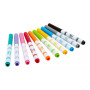 Фломастери Crayola Набір Washable Тонка лінія для малювання на тканині 10 шт (256353.012) Фломастери Crayola Набір Washable Тонка лінія для малювання на тканині 10 шт (256353.012)