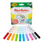 Фломастери Crayola Набір Washable Тонка лінія для малювання на тканині 10 шт (256353.012) Фломастери Crayola Набір Washable Тонка лінія для малювання на тканині 10 шт (256353.012)