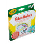 Фломастери Crayola Набір Washable Тонка лінія для малювання на тканині 10 шт (256353.012) Фломастери Crayola Набір Washable Тонка лінія для малювання на тканині 10 шт (256353.012)