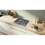 Варильна поверхня Bosch газова, 60см, чавун, WOK, нерж
