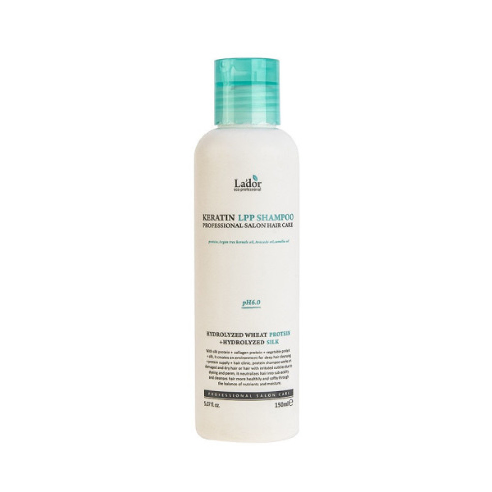 Шампунь La'dor Keratin LPP Shampoo Кератиновий безсульфатний 150 мл (8809500811015)