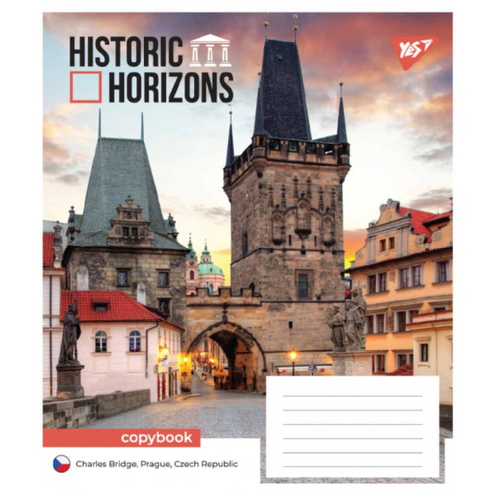 Зошит Yes Historic Horizons А5 48 аркушів лінія (767886)