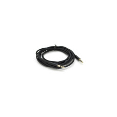 Кабель мультимедійний 3.5mm M to 3.5mm M 1.0m black VEGGIEG (YT-AUXGJ(M)/(M)-AB-1)