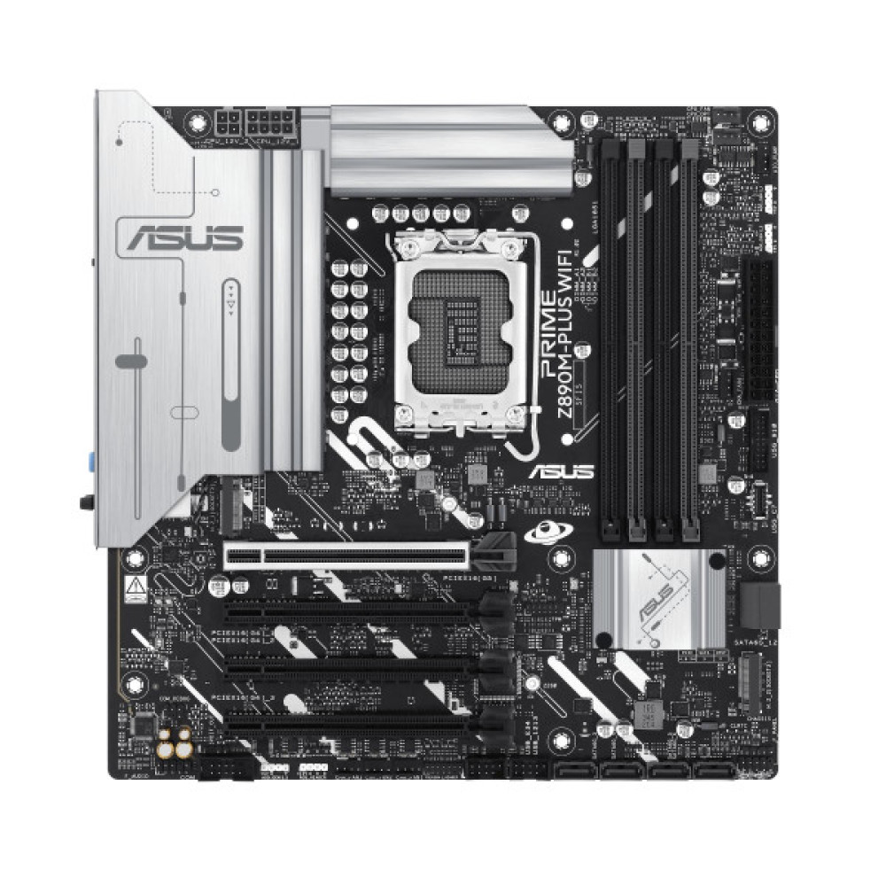 Материнcька плата ASUS PRIME Z890M-PLUS WIFI s1851 Z890 4xDDR5 M.2 HDMI DP Wi-Fi BT mATX