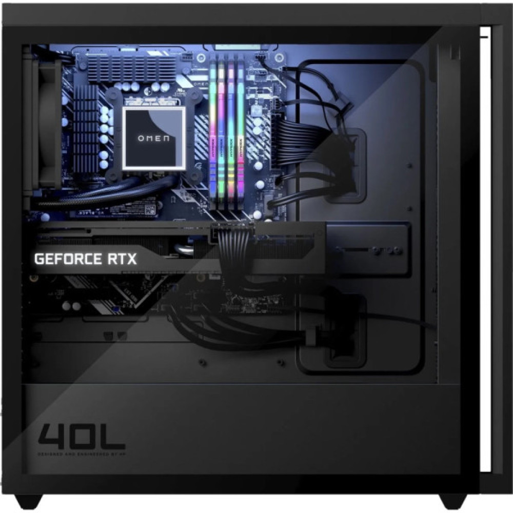 Комп'ютер HP OMEN 40L GT21-2009ua / i7-14700K, 32G, 512, 4070 Ti Spr 16GB, K&M, WiFi (B22CYEA)