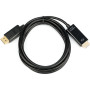 Кабель мультимедійний DisplayPort M to HDMI M 3.0m 8K/4K black Atcom (30100)