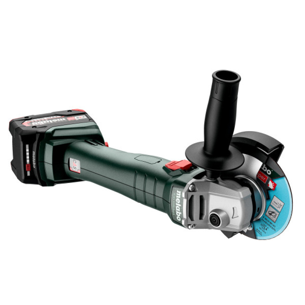 Шліфмашина кутова акумуляторна Metabo W 18 L 9-125 Quick 125мм 18В 8500об·хв 2.3кг без АКБ та ЗП