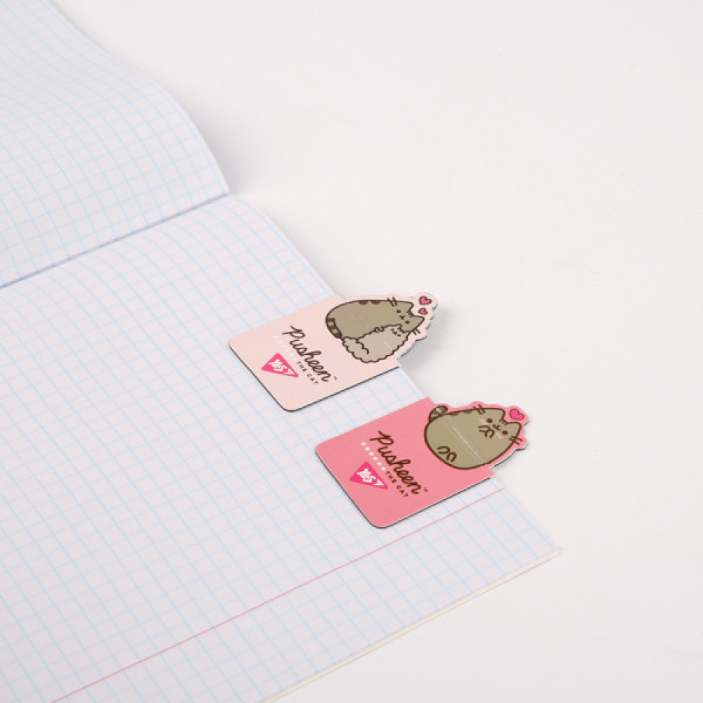 Закладки для книг Yes магнітні Pusheen, висікання, 2 шт (708396)