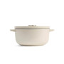 Каструля KitchenAid чавунна з кришкою 3,3 л Мигдалевий крем (CC006056-001) Каструля KitchenAid чавунна з кришкою 3,3 л Мигдалевий крем (CC006056-001)