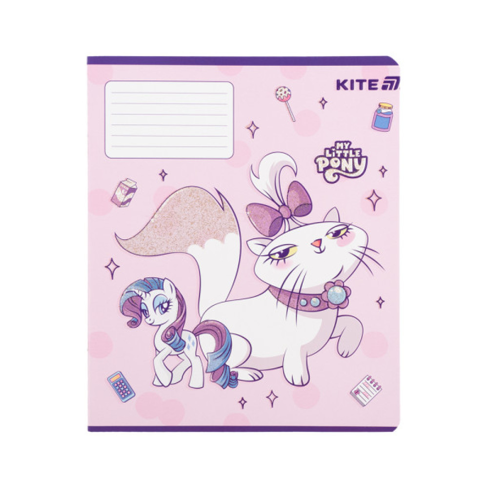 Зошит Kite My Little Pony, 12 аркушів, клітинка (LP25-232)