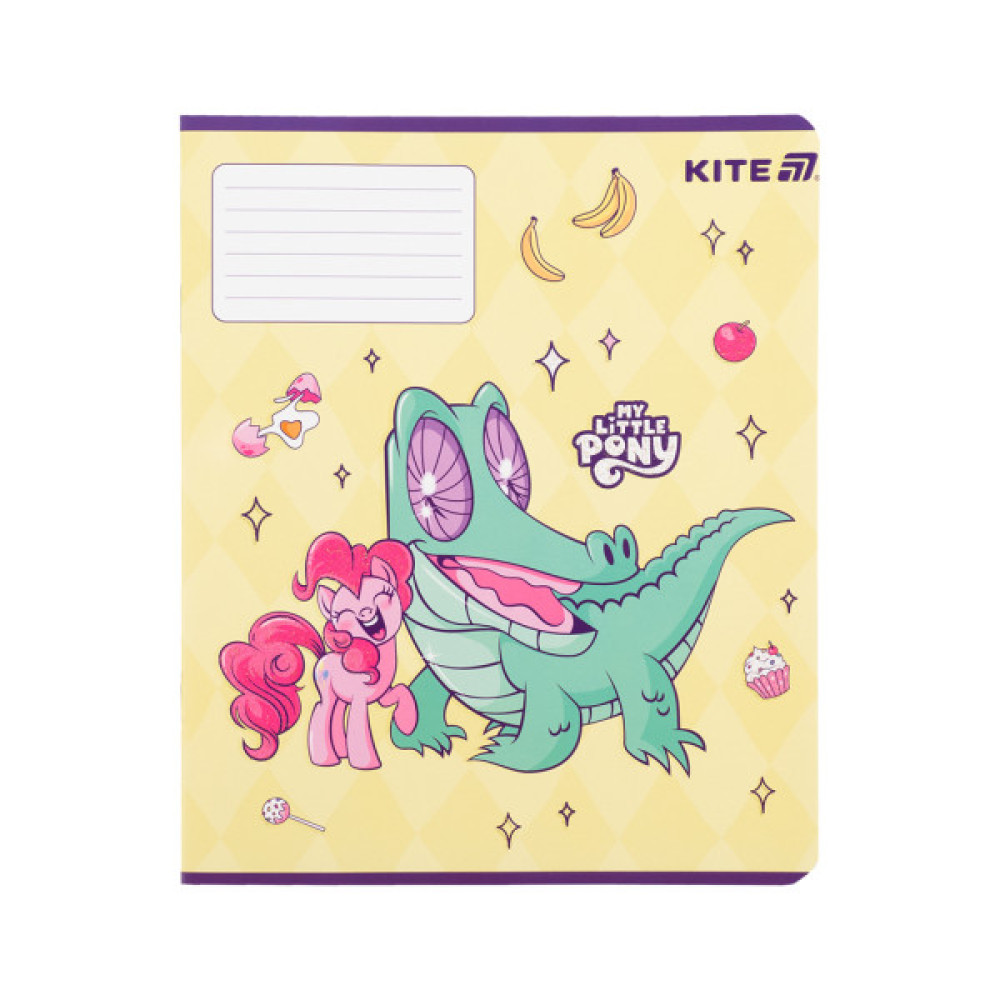 Зошит Kite My Little Pony, 12 аркушів, клітинка (LP25-232)