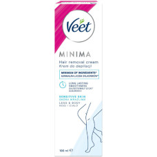 Крем для депіляції Veet Minima для чутливої шкіри з Алое вера 100 мл (4053700288205) Крем для депіляції Veet Minima для чутливої шкіри з Алое вера 100 мл (4053700288205)