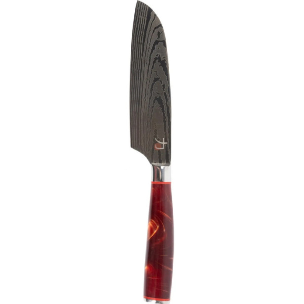Кухонний ніж MasterPro Tetsu, сантоку, 12.5 см, коричневий (BGMP-4129-BR) Кухонний ніж MasterPro Tetsu, сантоку, 12.5 см, коричневий (BGMP-4129-BR)