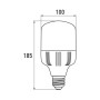 Лампочка EUROELECTRIC Plastic 30W E27 4000K 220V (LED-HP-30274(P)) Лампочка EUROELECTRIC Plastic 30W E27 4000K 220V (LED-HP-30274(P))
