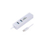 Концентратор Maxxter USB to Gigabit Ethernet, 2 Ports USB 3.0 + microSD/TF card r (NECH-2P-SD-01) Концентратор Maxxter USB to Gigabit Ethernet, 2 Ports USB 3.0 + microSD/TF card r (NECH-2P-SD-01)