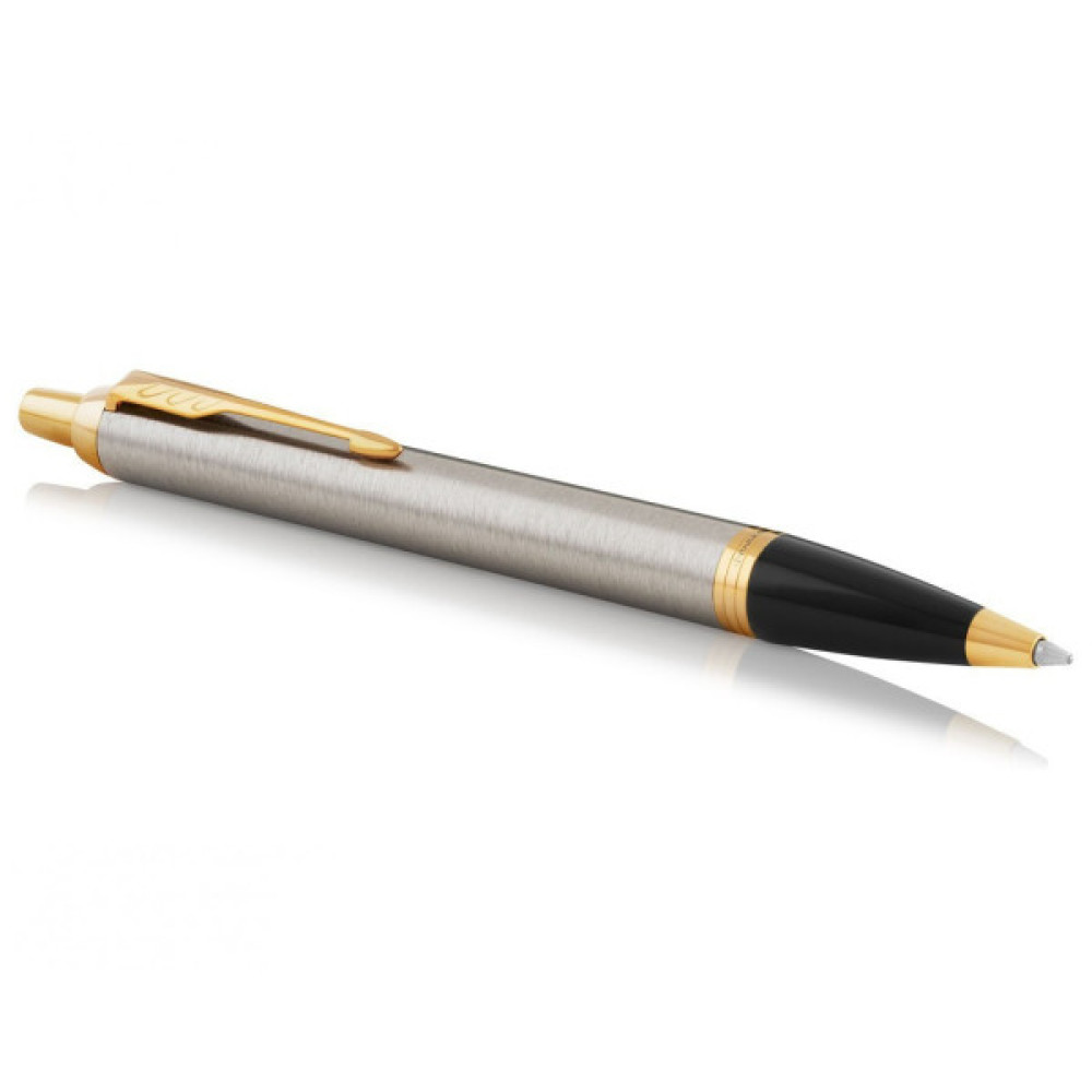 Ручка кулькова Parker IM 17 Brushed Metal GT BP блістер (22 236)