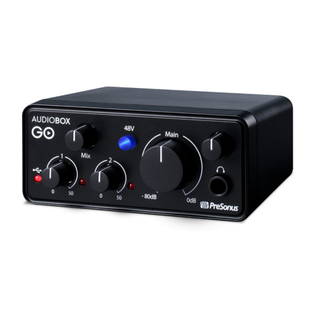 Аудіоінтерфейс PreSonus AudioBox GO (301216)