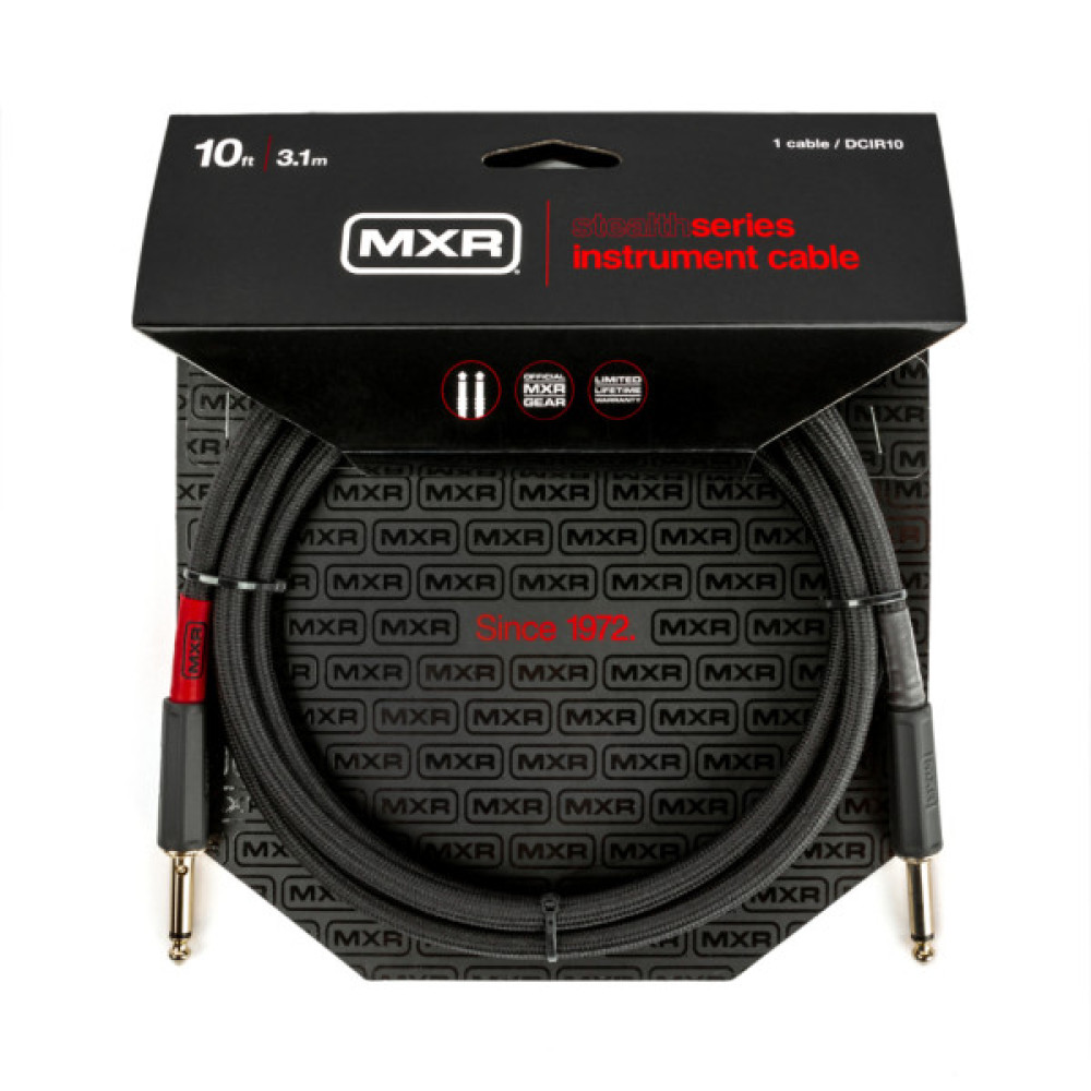 Інструментальний кабель MXR Stealth Series Instrument Cable 3m (DCIR10)