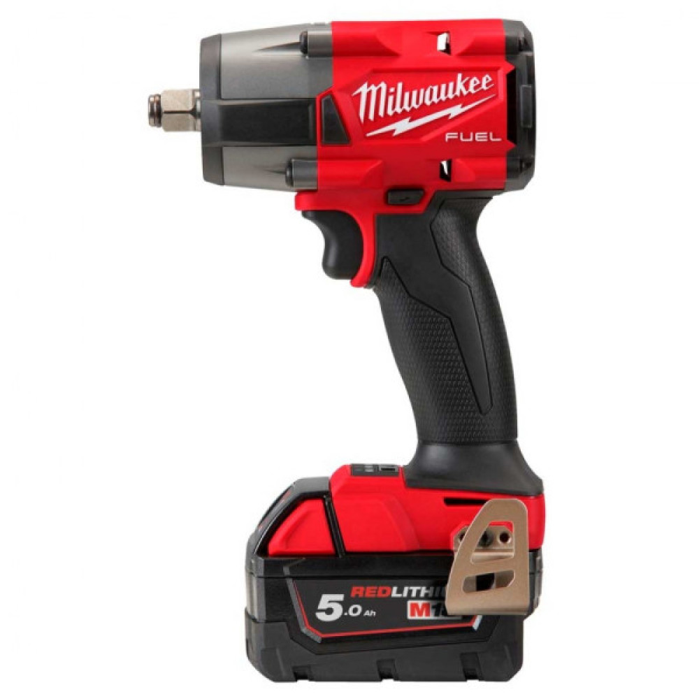 Гайковерт ударний акумуляторний Milwaukee M18 FMTIW2F12-502X 18В АКБ 2х5А·год 881Нм 0-2575об/хв 1/2" ЗП M12-18FC кейс 6.28кг