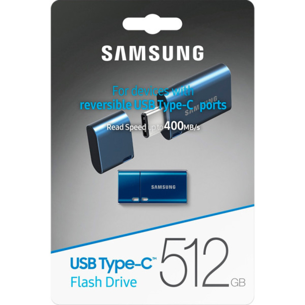 USB флеш накопичувач Samsung 512GB USB Type-C Blue USB 3.1 (MUF-512DA/APC)
