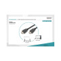 Кабель мультимедійний HDMI M to HDMI M 1.0m 4K Digitus (AK-330107-010-S)