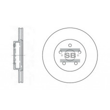 Гальмівний диск HI-Q SD4001